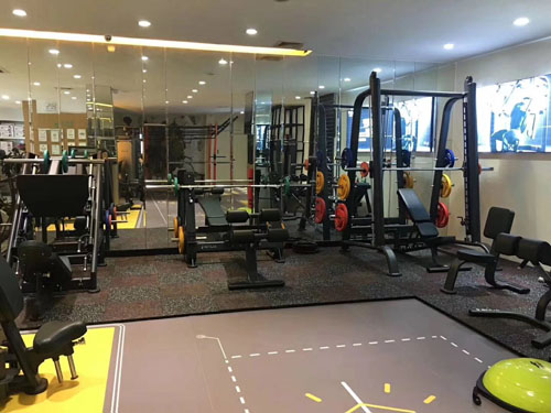 上海青浦公安局健身房器材项目