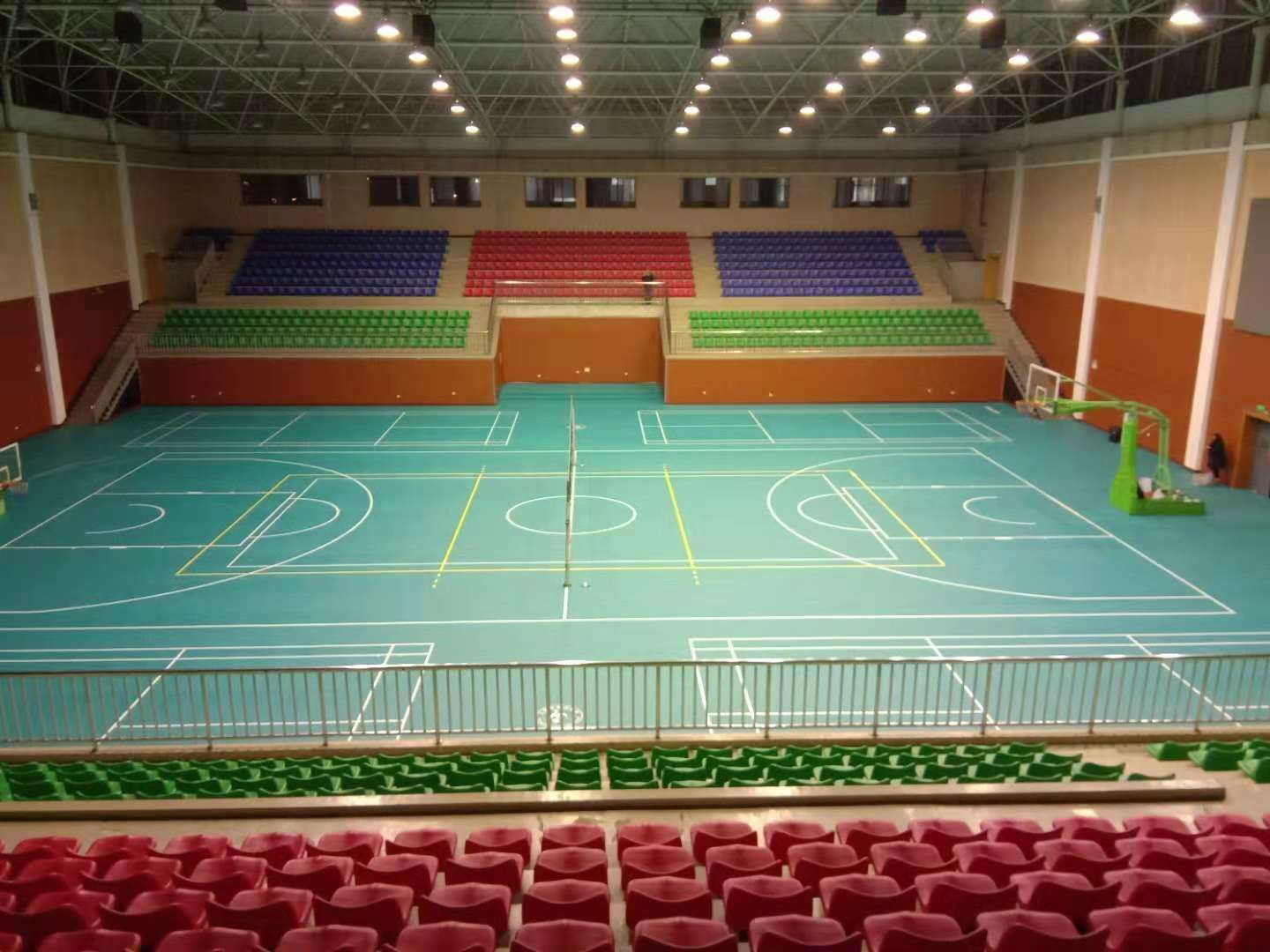 上海金山中学室内篮球场